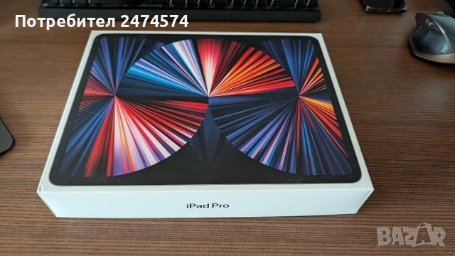 iPad pro M1 12.9 cellular 2021 5th gen, APPLE PEN , 2 кейс и Paperlike