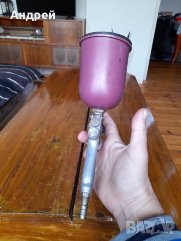 Стар пистолет за компресор,за боядисване #5, снимка 3 - Антикварни и старинни предмети - 39341176