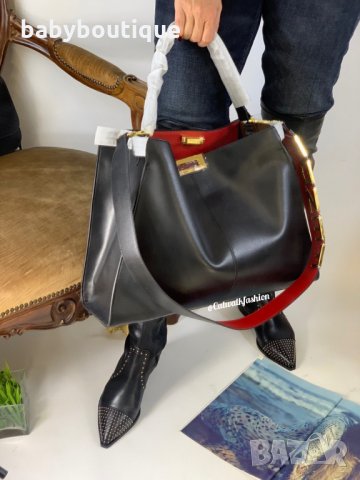 Fendi Peekaboo black, снимка 2 - Чанти - 27604248