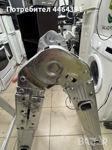 Сгъваема алуминиева стълба , снимка 2 - Железария - 52838016