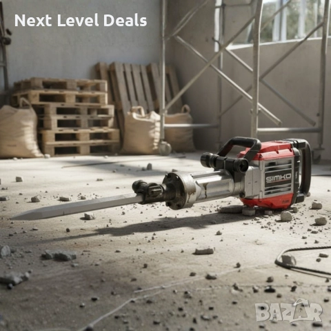 Електрически чук-къртач SIMKO 2000W, снимка 4 - Други машини и части - 52965416