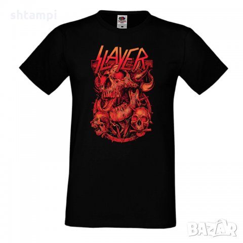 Мъжка тениска Slayer 22, снимка 2 - Тениски - 32918094