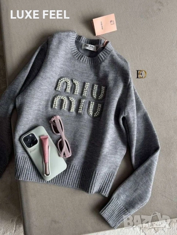 Дамски Пуловери ⚜️ MIU MIU , снимка 3 - Блузи с дълъг ръкав и пуловери - 53013999