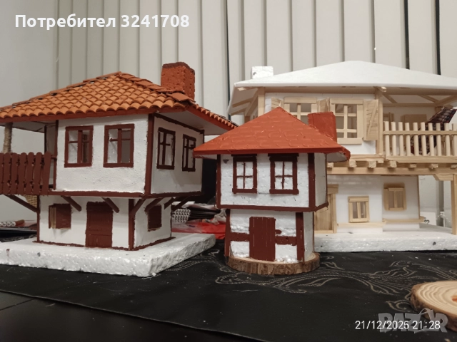 Макети на възрожденски къщи , снимка 9 - Други - 52858624