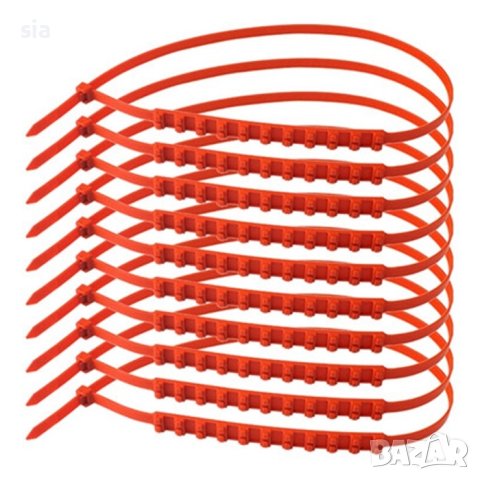 Вериги за сняг, за алуминиеви джанти, 10бр, червени, снимка 2 - Аксесоари и консумативи - 42956345