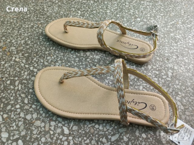 CATWALK летни дамски чехли, нови, с етикет, снимка 3 - Чехли - 43595748