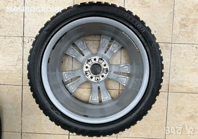 Алуминиеви джанти 7,5Jx18” за Мерцедес Mercedes със зимни гуми 245/40/18”  245/45/18”, снимка 9 - Гуми и джанти - 49405775