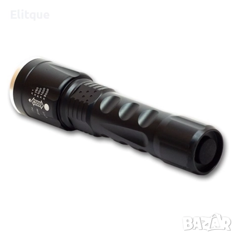 Малък тактически LED фенер, светодиоден и CREE ZOOM осветяване FL87, снимка 4 - Други - 52805672