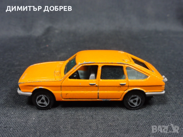  СТАРА РЕТРО МЕТАЛНА КОЛИЧКА MAJORETTE FRANCE SIMCA 1308, снимка 2 - Колекции - 52977165