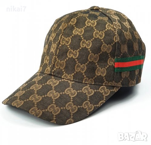 Guccii ново дамска шапка с козирка универсална 4ри сезона ниска цена, снимка 8 - Шапки - 37646745