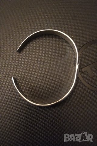 намалена Стара масивна сребърна гривна ръчна изработка , снимка 5 - Гривни - 34853362