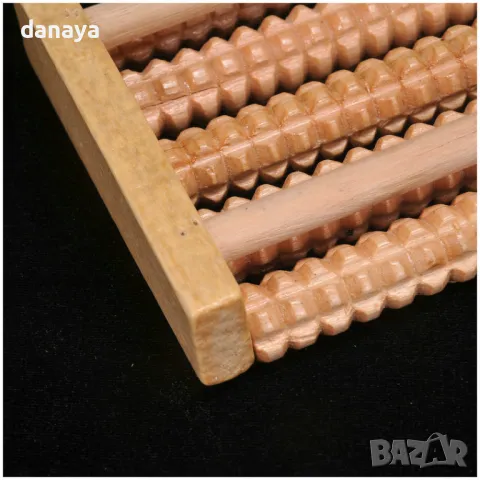 5775 Дървен масажор за крака единичен, снимка 4 - Масажори - 49303408