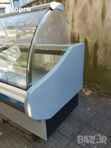 хладилна витрина 200 см., снимка 2 - Витрини - 53183654