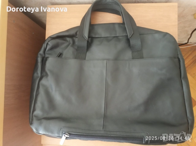 Кожена чанта /естествена кожа/, снимка 3 - Чанти - 51500635