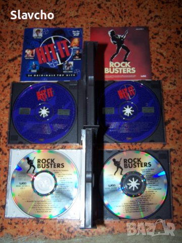 Компакт дискове на Rock Busters 2-CD, 1991/ Hit It: 24 originale top hits 2 cd box, снимка 6 - CD дискове - 38076701