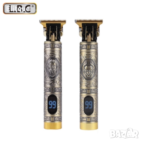 Машинка за подстригване, 4 приставки и LED екран - SHAV78, снимка 6 - Тримери - 52806671