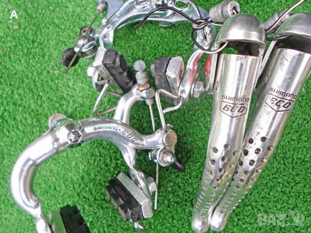Shimano 600/ретро шосейни спирачки/, снимка 12 - Части за велосипеди - 32447481