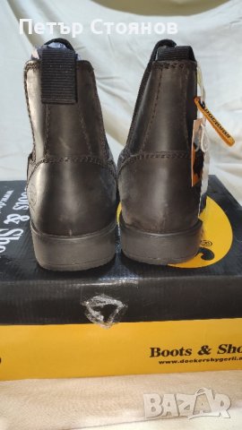 Мъжки боти от естествена кожа Dockers By Gerill №42, снимка 8 - Мъжки боти - 43464072