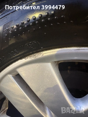 Гуми с джанти 5х100, снимка 3 - Гуми и джанти - 53444096