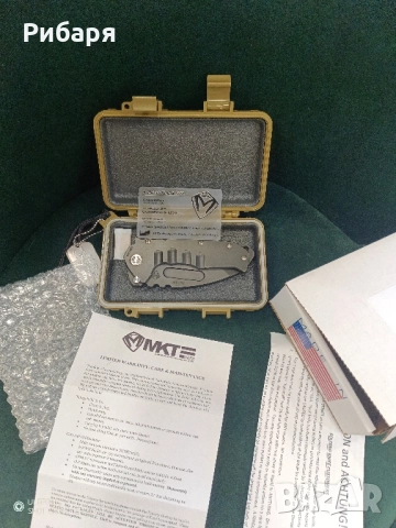 Сгъваем нож Medford Praetorian Genesis, снимка 9 - Ножове - 51953857