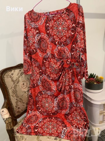 Рокля в размер ХL - ХХL, снимка 4 - Рокли - 43991537