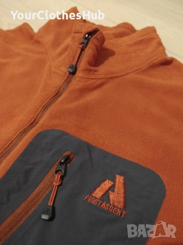 FIRST ASCENT L size Мъжко поларено горнище, снимка 5 - Спортни дрехи, екипи - 52948113