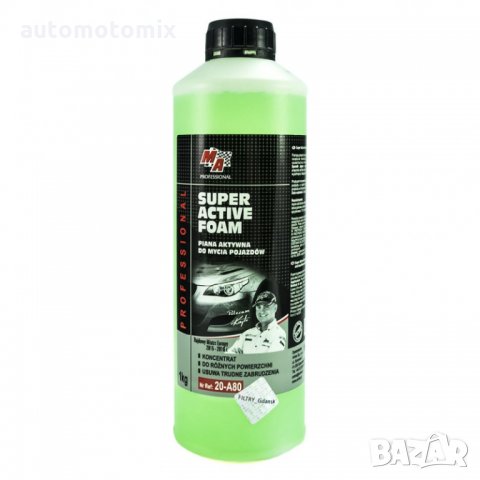  Активна пяна MA 20-A80 1кг.,Препоръчва се разреждане: 1 литър от продукта в 10 литра вода