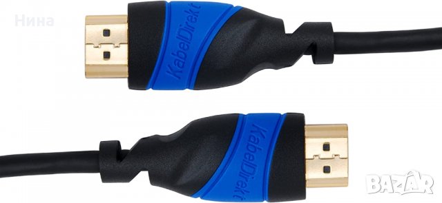 HDMI кабел (1080p 4K 3D High Speed with Ethernet ARC) - FLEX , снимка 3 - Кабели и адаптери - 39097800