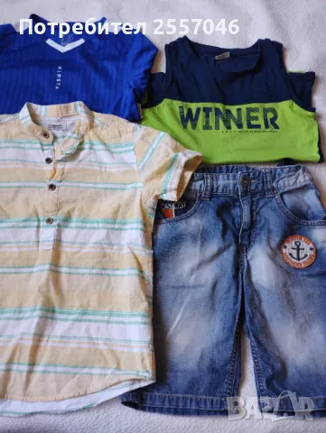 Дрехи за момче 128-134 размер, снимка 6 - Детски панталони и дънки - 49985662