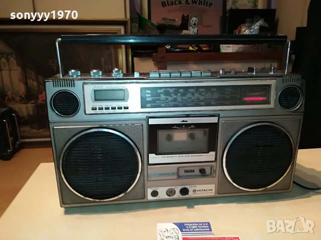 hitachi trk-8110e made in japan 0506212111, снимка 3 - Радиокасетофони, транзистори - 33117041