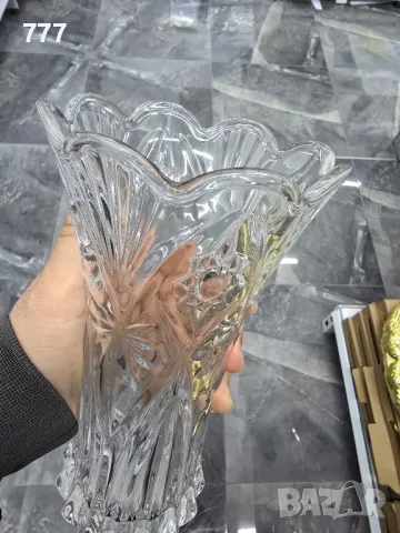 ваза стъклена, снимка 2 - Вази - 48742056