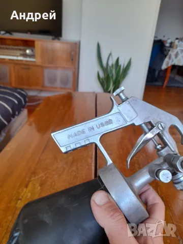 Стар пистолет за компресор,за боядисване #4, снимка 5 - Други ценни предмети - 49114743