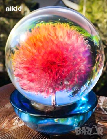 3D 3 размера сфера кристална топка топче сфера силиконов молд форма калъп гипс смола шоколад свещ, снимка 4 - Форми - 48313502