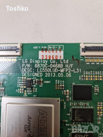 TCON BOARD 6870C-0468B LC550LUD-MFP2-L31 TV LG 55EA9709, снимка 2 - Части и Платки - 43956269