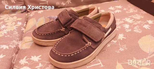 Продавам детски обувки от естествена кожа на марката Geox, снимка 2 - Детски маратонки - 51375948