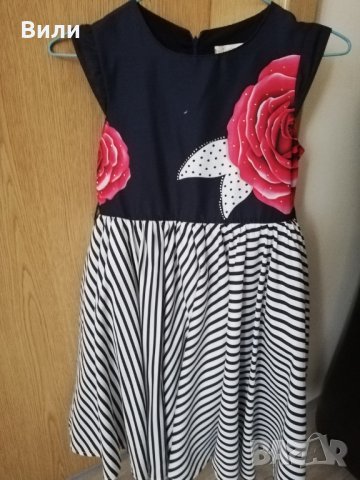 Рокля с чантичка, снимка 4 - Детски рокли и поли - 28849351