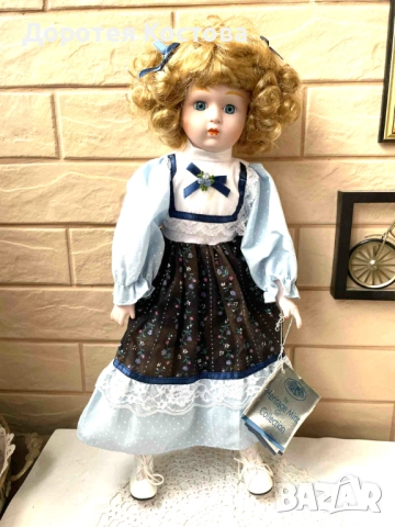 ALLISON нова красива порцеланова кукла от бисквитен порцелан