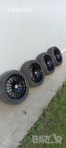 Гуми с джанти 18цола 5х120 Opel Insignia 235/45/18 , снимка 2 - Гуми и джанти - 52887083