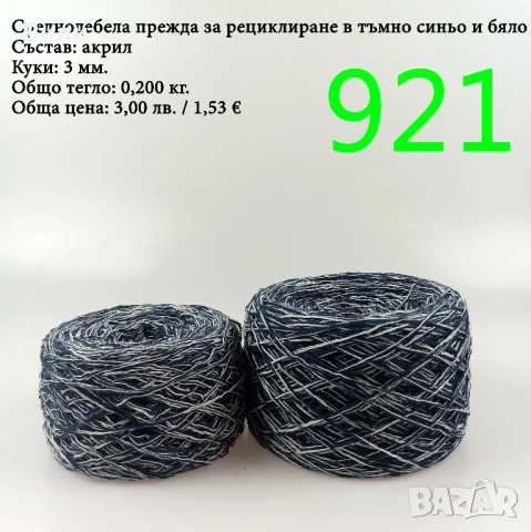 Евтини прежди в малки количества - нови и остатъци , снимка 11 - Други - 52042496