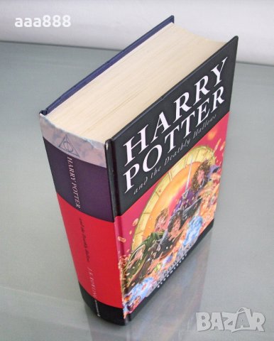 Harry Potter and the Deathly Hallows by J.K. Rowling, снимка 3 - Художествена литература - 27168325