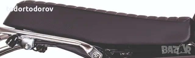 Седалка черна BX125/BX125 X BRIXTON, снимка 1