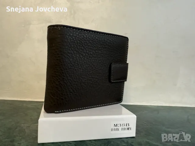 Мъжки портфейли, портмонета естествена кожа, снимка 13 - Портфейли, портмонета - 48982176