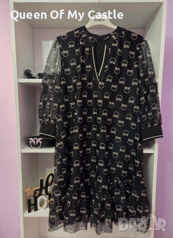 дамска рокля с колан Pinko, снимка 2 - Рокли - 52931212
