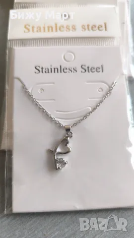 Колие от медицинска стомана , снимка 4 - Колиета, медальони, синджири - 48454747