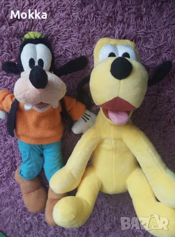 Гуфи и Плуто, снимка 2 - Плюшени играчки - 47816136