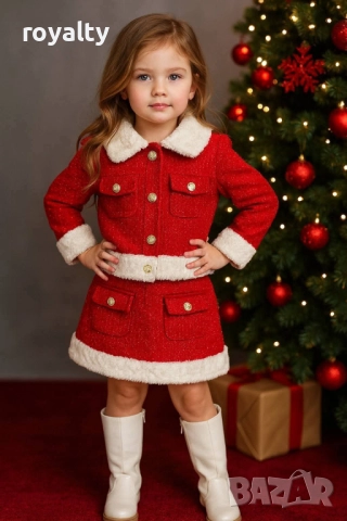 Коледен Комплект За Момиче , снимка 3 - Детски комплекти - 52631916