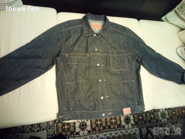 Оригинален Guess Made In USA ! Дънково яке ! Деним !