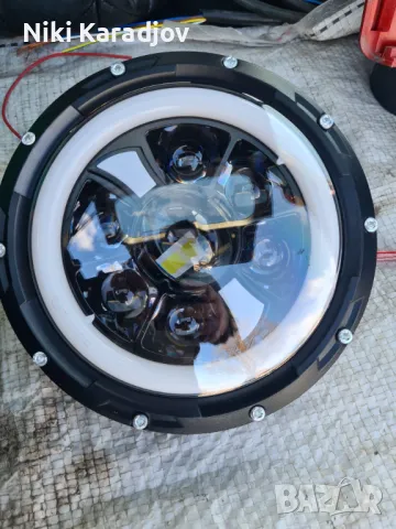 Универсални Лед фарове за, лада нива, уаз  мотори 