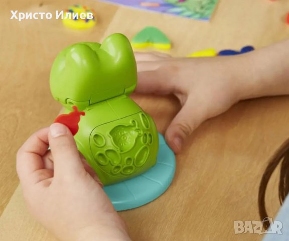 Play Doh - Комплект за игра жаба и пластелин Hasbro, снимка 9 - Пластелини, моделини и пясъци - 43726487