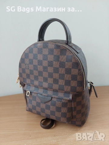 Louis vuitton дамска чанта тип раница дамска раница код 276, снимка 10 - Раници - 42989149